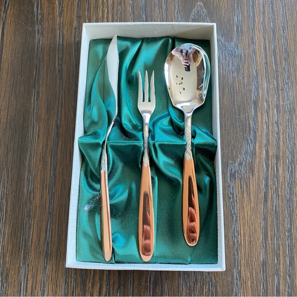 Vintage Coppercraft GuildS Kitchen Serving Utensil Set
